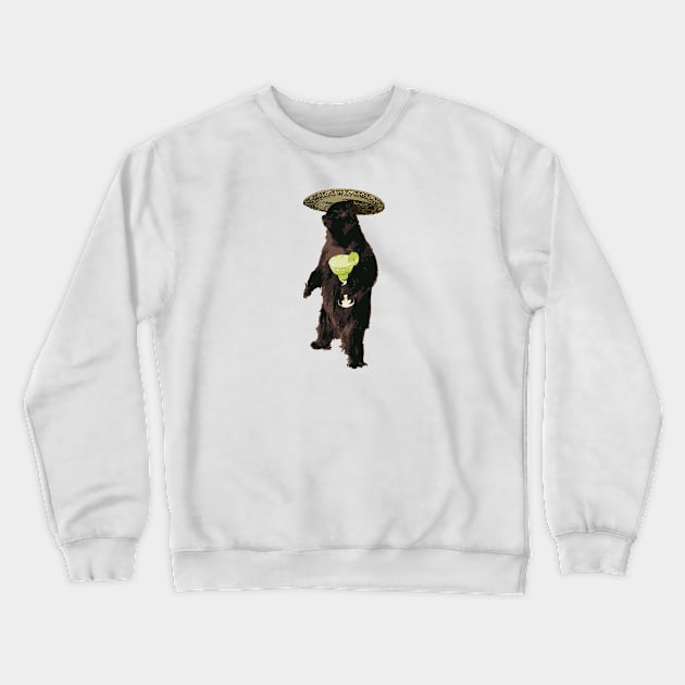 Cinco de Bear-O Crewneck Sweatshirt by GrumpyDog